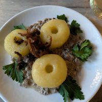 Dumplings at Manna 68 in Gdansk