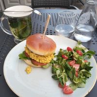 Scrambled Egg Toast at Manna 68 in Gdansk