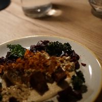 Vegan steak   at Manna 68 in Gdansk