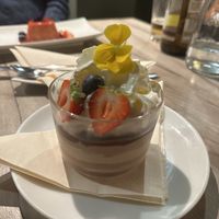 Chocolate/Hazelnut Mousse  at Manna 68 in Gdansk