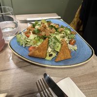 Caesar salad   at Manna 68 in Gdansk