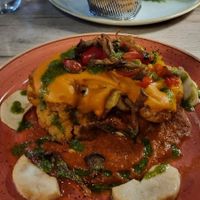 Cauliflower steak at Manna 68 in Gdansk