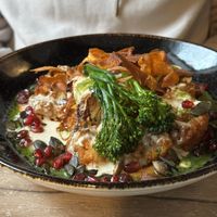 Cauliflower steak  at Manna 68 in Gdansk