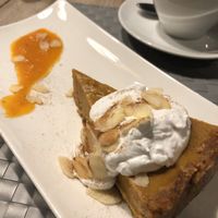 Pumpkin cake - so yummy... at Manna 68 in Gdansk