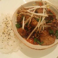 Vegan "duck" at Manna 68 in Gdansk