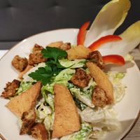 Cesar salad at Manna 68 in Gdansk