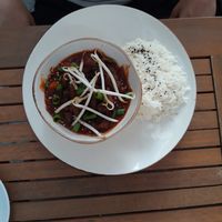 Vegan duck at Manna 68 in Gdansk