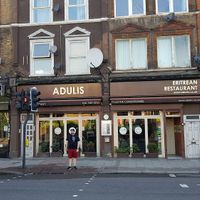 Outside at Adulis - Oval in South West London