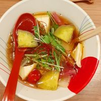 Soya Broth Vegan Ramen at Soranoiro Nippon in Tokyo