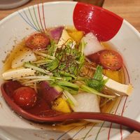Vegan shoyu at Soranoiro Nippon in Tokyo