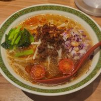 1500¥... ramen was good but expensive. And why tomatoes?? at Soranoiro Nippon in Tokyo