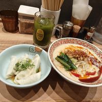 Vegan ramen and gyoza at Soranoiro Nippon in Tokyo