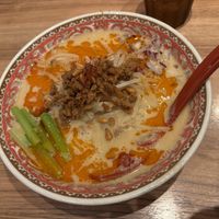 Vegan Dandan noodles  at Soranoiro Nippon in Tokyo