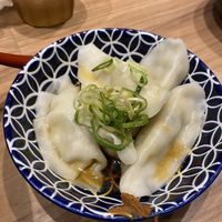 vegan gyoza  at Soranoiro Nippon in Tokyo