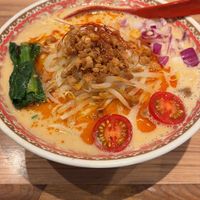 Vegan DanDan   at Soranoiro Nippon in Tokyo