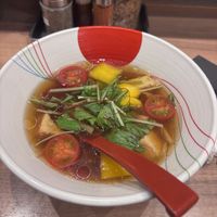 soy sauce ramen  at Soranoiro Nippon in Tokyo
