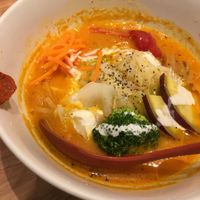 Vegan ramen at Soranoiro Nippon in Tokyo