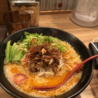 Vegan Tantan Ramen at Soranoiro Nippon in Tokyo