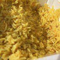 Turmeric rice  at Spice Room in Denver