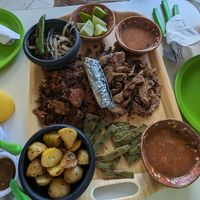 Platter top share at Antojito Con Amor - temporarily closed in Cancun