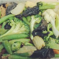 My yummy lunch for the day at Vegan for Longevity & Health in Auckland