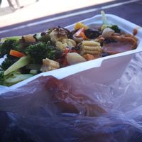 the portion is huge for 9.99! no garlic or onion, completely vegan... at Vegan for Longevity & Health in Auckland