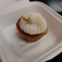 Vegan/GF Carrot Cake at Lovey's Natural Foods and Cafe in Wilmington