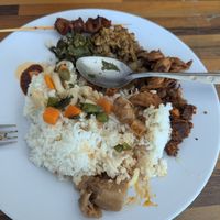 Nasi campar at Waikuntha - Warveg Warung Vegetarian in 
