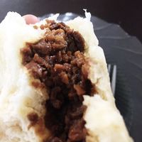 vegan daging (meat) pao at Maitry in 