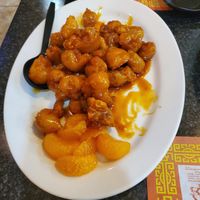 Orange Chicken  at Chef Kenny's Asian Vegan Cuisine in Las Vegas