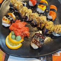 Sampler at Chef Kenny's Asian Vegan Cuisine in Las Vegas