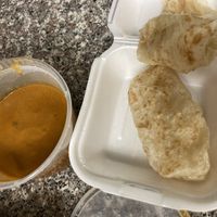 Curry and roti at Chef Kenny's Asian Vegan Cuisine in Las Vegas