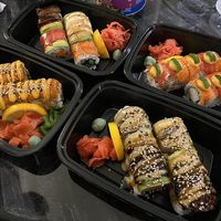 Vegan Sushi Rolls at Chef Kenny's Asian Vegan Cuisine in Las Vegas