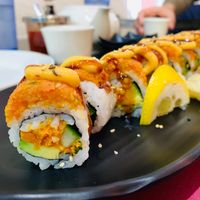 Spicy tuna roll at Chef Kenny's Asian Vegan Cuisine in Las Vegas