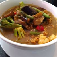 Potato Chicken Curry at Chef Kenny's Asian Vegan Cuisine in Las Vegas