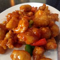 Sweet and sour chicken at Chef Kenny's Asian Vegan Cuisine in Las Vegas