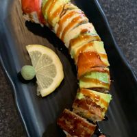 Rainbow roll at Chef Kenny's Asian Vegan Cuisine in Las Vegas