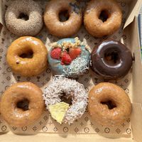One of each flavor  at Holey Grail Donuts - Food Truck in Hanalei