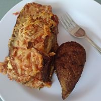 Vegetarian food at Tony's F in Santo Domingo