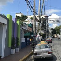 View from the street at Tony's F in Santo Domingo