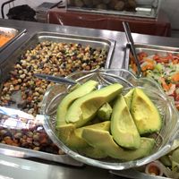 Fresh buffet  at Tony's F in Santo Domingo