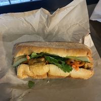Tofu banh mi - no Mayo  at Vinason in Seattle