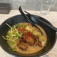 Miso ramen   at Veggy Way in Sapporo