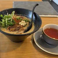 Miso ramen with soya meat  at Veggy Way in Sapporo