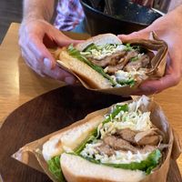 sandwich at Veggy Way in Sapporo