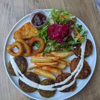 Platte mit allem. 😀 at Vegan House in Antalya