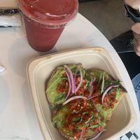 Hermosa Avocado Toast with Smoothie  at Left Coast in Chicago