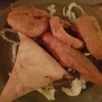 Fried options at Masala in Panama City