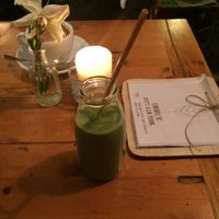 Green smoothie at Bananaleaf - Pop up in Munich