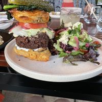 Cheeseburger   at Greenhouse Canteen & Bar in South Brisbane